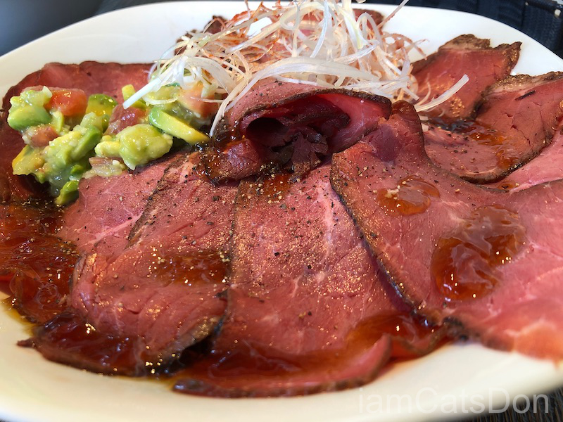 沼津下香貫にある居酒屋 テイクアウトのお店 うみのいえ にてローストビーフ丼をランチでいただきました Iamcatsdon Iamumchan のブログ