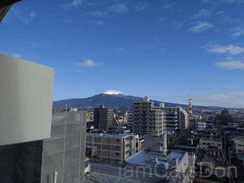 静鉄ホテルプレジオ沼津 部屋から富士山眺望