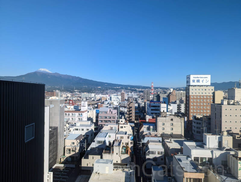 ココチホテル沼津 部屋の窓から富士山